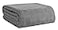 GLAMBURG 100 Cotton Bed Blanket Breathable Thermal Blankets King Size Perfect for Layering Any Bed for All Season Charcoal Grey