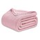 Bedsure 100 Cotton Blanket King Size for Bed Cooling Breathable and Soft for Summer Thick Cozy Waffle Weave Blanket Gifts for Women Light Pink 104x90 inches