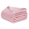 Bedsure 100 Cotton Blanket King Size for Bed Cooling Breathable and Soft for Summer Thick Cozy Waffle Weave Blanket Gifts for Women Light Pink 104x90 inches