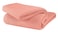GLAMBURG 100 Cotton Thermal Blanket Breathable Waffle Blanket Queen Size All Season Peach