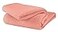 GLAMBURG 100 Cotton Thermal Blanket Breathable Waffle Blanket King Size All Season Peach