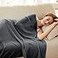 AmyHomie Cooling Blanket King Size 100 Rayon Derived from Bamboo Cool Summer Blanket for Hot Sleepers Soft Comfy Lightweight Blankets for All Seasons Dark Gray 90108in
