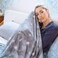 Ailemei Direct Cooling Blanket with Double Sided Cold Effect Lightweight Breathable Summer Oversize Coastal Theme Bed Blankets Transfer Heat to Keep Body Cool for Hot Sleepers Night Sweats 90x90