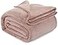 Utopia Bedding Rose Pink Fleece Blanket King Size Lightweight Fuzzy Soft AntiStatic Microfiber Bed Blanket 90x102 Inch