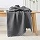 Esterra Muslin Throw Blanket 50x65 Inches Cozy Soft Lightweight PreWashed Cotton Blanket All Season Breathable 4Layer Gauze Blanket Throw for Sofa Couch Bed Dark Gray