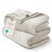 Bedsure GentleSoft Fleece Throw XL Blanket Linen 300GSM Soft Lightweight Plush Cozy Blankets for Bed Sofa Couch Travel Camping 50x70 inches