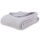 Berkshire Blanket Microfleece Queen Size Bed Blanket Chateau GrayLightweight Soft Breathable Plush Micro Fleece Blanket for Bed Couch Sofa90x90 Inches