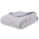 Berkshire Blanket Microfleece Queen Size Bed Blanket Chateau GrayLightweight Soft Breathable Plush Micro Fleece Blanket for Bed Couch Sofa90x90 Inches