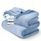 Bedsure GentleSoft Fleece King Size Blankets for Bed Light Blue Soft Lightweight Plush Cozy Fuzzy Luxury Microfiber 108x90 inches