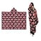Franco Naruto Anime Akatsuki Cloud Bedding Super Soft and Cozy Wearable Hooded Throw Blanket 70 in x 50 in Official Licensed Product by Collectibles