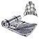 forestfish Fleece Wearable Blanket Plaid Lap Blanket Comfy Poncho Throw with Buttons for Bed Sofa Office GreyWhite