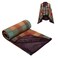 forestfish Fleece Wearable Blanket Plaid Lap Blanket Comfy Poncho Throw with Buttons for Bed Sofa Office