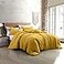 Modern Threads 4Piece GarmentWashed Comforter Set Beck Gold Queen