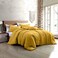 Modern Threads 4Piece GarmentWashed Comforter Set Beck Gold Queen