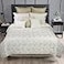 Riverbrook Home 100 Polyester Comforter Set Queen Tianna White 9Piece Set