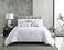 Riverbrook Home Elite Collection Comforter Set King Boston WhiteGray 6 Piece Set