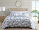 Tommy Bahama Queen Comforter Set with Shams Bed Skirt Soft Breathable Reversible Bedding Dorm Room Essentials Raw Coast Medium Blue