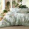 Bedsure California King Comforter Set 7 Pieces Floral Sage Green Bedding Sets Cal King Bed in a Bag with Botanical Flowers Comforter Sheets Pillowcases Shams