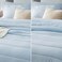 Bedsure Queen Comforter Set Cooling and Warm Bed Set ICY Blue Reversible Bedding for All Season 3 Pieces 1 Queen Size Comforter 88x88 and 2 Pillow Cases20x26