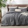 Bedsure TwinTwin XL Comforter Set Charcoal Grey Soft Bedding for All Seasons Cationic Dyed Bed Set 2 Pieces 1 Twin Size Comforter 68x88 and 1 Pillow Sham 20x262