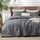 Bedsure TwinTwin XL Comforter Set Charcoal Grey Soft Bedding for All Seasons Cationic Dyed Bed Set 2 Pieces 1 Twin Size Comforter 68x88 and 1 Pillow Sham 20x262