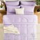 CozyLux Full Size Comforter Sets Lavender 7 Pieces Bed in a Bag Light Purple Comforter Full Size All Season Bedding Sets with Stitch Quilted Comforter Flat Sheet Fitted Sheet Pillowcases