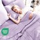 CozyLux Full Size Comforter Sets Lavender 7 Pieces Bed in a Bag Light Purple Comforter Full Size All Season Bedding Sets with Stitch Quilted Comforter Flat Sheet Fitted Sheet Pillowcases