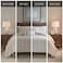 Harbor House Cotton Comforter Set Trendy Tufted Textured Design All Season Down Alternative Cozy Bedding with Matching Shams Anslee Pom Pom Taupe FullQueen92x96 3 Piece
