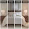 Harbor House Cotton Comforter Set Trendy Tufted Textured Design All Season Down Alternative Cozy Bedding with Matching Shams Anslee Pom Pom Taupe FullQueen92x96 3 Piece