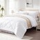Love's cabin Loves cabin King Size Comforter Set White 7 Pieces King Bed in a Bag All Season Bedding Sets with 1 Comforter 1 Flat Sheet 1 Fitted Sheet 2 Pillowcase and 2 Pillow Sham