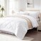 Love's cabin Loves cabin King Size Comforter Set White 7 Pieces King Bed in a Bag All Season Bedding Sets with 1 Comforter 1 Flat Sheet 1 Fitted Sheet 2 Pillowcase and 2 Pillow Sham