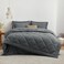 Love's cabin Loves cabin Twin XL Comforter Set Dark Grey 5 Pieces Twin XL Bed in a Bag All Season Bedding Sets with 1 Comforter 1 Flat Sheet 1 Fitted Sheet 1 Pillowcase and 1 Pillow Sham