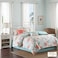 Madison Park 100 Cotton Comforter Set Coastal Coral Starfish Design All Season Down Alternative Cozy Bedding with Matching Shams Decorative Pillow Queen90x90 Teal 7 Piece