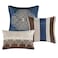 Madison Park Comforter Faux SilkTraditional Luxurious Jacquard Design All Season Set Matching Bed Skirt Decorative Pillows Cal King104x92 Navy 7 Piece