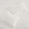 Madison Park Tufted Chenille Cotton Comforter All Season Bedding Set Matching Shams Viola Damask Off White KingCal King104x92 3 Piece