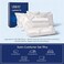 MR&HM MRHM Satin Comforter King 7 Pieces Luxurious Pinch Pleat Bedding Set with Comforter Flat Sheet Fitted Sheet Pillowcases Shams Super Silky Soft Bed Set for All Season King Ivory