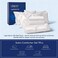 MR&HM MRHM Satin Comforter King 7 Pieces Luxurious Pinch Pleat Bedding Set with Comforter Flat Sheet Fitted Sheet Pillowcases Shams Super Silky Soft Bed Set for All Season King Ivory
