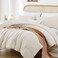 ROSGONIA Oversized King Comforter Beige 3pcs1 Boho Comforter 2 Pillowcases Soft Lightweight Oversized King Size Comforter Sets All Season Bedding