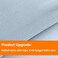 TAIMIT Light Blue Queen Size Comforter Set 7 Pieces Bed in a Bag Bedding Sets with All Season Soft Quilted Warm Fluffy Reversible ComforterFlat SheetFitted Sheet2 Pillow Shams2 Pillowcases