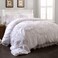 Lush Decor 3 Piece Serena Comforter Set King White