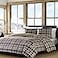 Eddie Bauer King Comforter Set Reversible Cotton Bedding with Matching Shams Home Decor for All Seasons Port Gamble Blue King