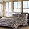 Eddie Bauer King Comforter Set Reversible Cotton Bedding with Matching Shams Home Decor for All Seasons Port Gamble Blue King