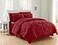 Elegant Comfort Luxury Best Softest Coziest 8PIECE BedinaBag Comforter Set on Amazon Silky Soft Complete Set Includes Bed Sheet Set with Double Sided Storage Pockets FullQueen Burgundy