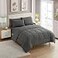 Sweet Home Full Size Comforter Set with Sheets 7Piece Bedding Collection 1 Comforter 1 Fitted Sheet 1 Flat 4 Pillowcases Deep Pocket Soft Breathable Premium Quality Ideal for All Seasons Gray