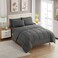 Sweet Home Full Size Comforter Set with Sheets 7Piece Bedding Collection 1 Comforter 1 Fitted Sheet 1 Flat 4 Pillowcases Deep Pocket Soft Breathable Premium Quality Ideal for All Seasons Gray