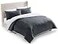 UGG Blissful Comforter Set with 2 Pillow Shams Warm Winter Bedding Fluffy Reversible Down Alternative Bedding KingCalifornia King Size Comforter Set Imperial Blue