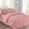 Elegant Comfort Luxury Best Softest Coziest 8Piece BedinaBag Comforter Set on Amazon Silky Soft Complete Set Includes Bed Sheet Set with Double Sided Storage Pockets FullQueen Dusty Rose