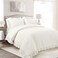 Lush Decor Reyna Ruffle Cotton Duvet Cover Set 3 Piece Set Full Queen White Queen Size Bedding Set White Duvet Queen Ruffled Bedding Coquette Decor