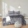 Comfort Spaces Juliette Luxe Comforter Set Velvet Lush with Soft Brushed Microfiber Reverse All Season Cozy Velvet Bedding Sets Fluffy Comforter Bed Set Matching Sham Grey TwinTwin XL 2 Piece