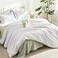 Litanika White TwinTwin XL Comforter Set 2 Pieces Lightweight Solid Bedding Set All Season Fluffy Bed Set 66x90In Comforter 1 Pillowcase